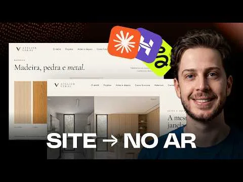 Como fazer um site de R$10.000 com IA em 20 minutos (Passo a passo)